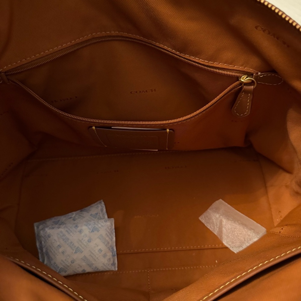 Coach Vibrant Orange Satchel - Picture 8 of 11